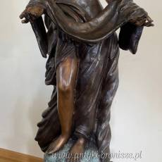 Kobieta z brązu POSTUMENT H = 150 cm FIGURA
