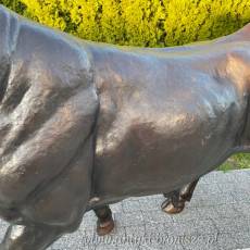 DUŻY BYK - figura z brązy naturalna wiel. TAURUS
