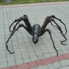 PAJĄK Z BRĄZU tarantula DUŻA