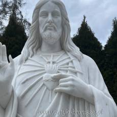 FIGURA marmur JEZUS Miłosierny 230 cm KOŚCIELNA