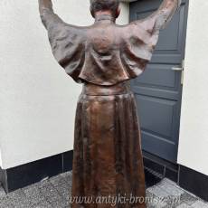JAN PAWEŁ II duża figura z brązu 190 cm PAPIEŻ