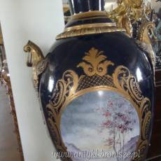 OGROMNY *porcelanowy* WAZON amfora