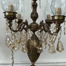 LAMPY -PAŁACOWE - KRYSZTAŁOWE - stojące kryształ