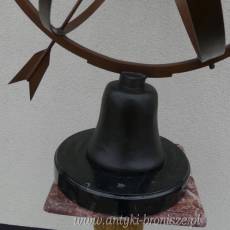 DUŻY ZEGAR SŁONECZNY Z BRĄZU 75 CM