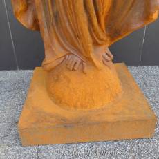 WYKOPEK - zardzewiała FIGURA MATKA BOSKA duża
