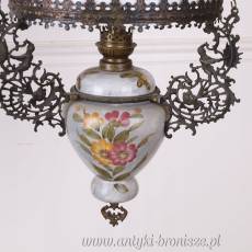 PAŁACOWA WISZĄCA LAMPA LATARNIA NAFTOWA