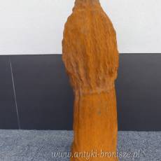 WYKOPEK - zardzewiała FIGURA ŚW KINGA