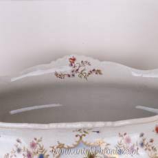 Patera z aniołkami PORCELANA Z BRĄZEM