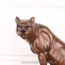 piesek FIGURA Z BRĄZU DUŻA!