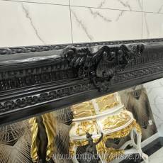 BAROKOWE CZARNE LUSTRO 230/135 PION POZ