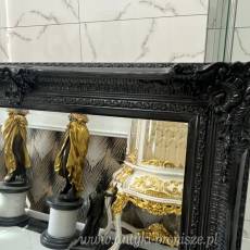 BAROKOWE CZARNE LUSTRO 230/135 PION POZ