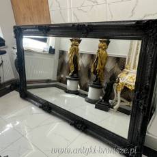 BAROKOWE CZARNE LUSTRO 230/135 PION POZ