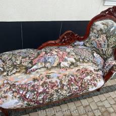 SOFA, SZEZLONG , GOBELIN leżanka