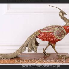 Dostojny BAŻANT porcelana z brązem