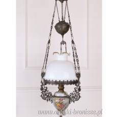 PAŁACOWA WISZĄCA LAMPA LATARNIA NAFTOWA
