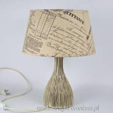 Lampa Fanny Gadsted ceramika Mørkøv Dania lata 50/60te