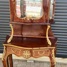 KONSOLO WITRYNKA - barok 148 cm - GALERIA