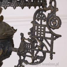 LAMPA LATARNIA NAFTOWA stara - PAŁACOWA -WISZĄCA