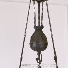 LAMPA LATARNIA NAFTOWA stara - PAŁACOWA -WISZĄCA