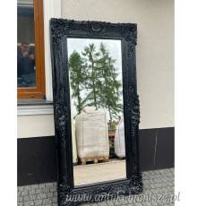 BAROKOWE CZARNE LUSTRO 180 x 90 PION POZ.