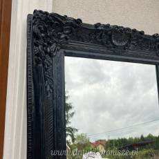 BAROKOWE CZARNE LUSTRO 180 x 90 PION POZ.