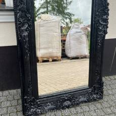 BAROKOWE CZARNE LUSTRO 180 x 90 PION POZ.