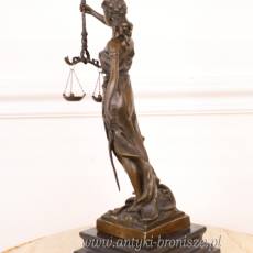 Deposee Mayer - TEMIDA Doskonała Rzeźba z BRĄZU! 33 cm