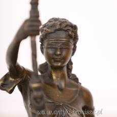 Deposee Mayer - TEMIDA Doskonała Rzeźba z BRĄZU! 33 cm