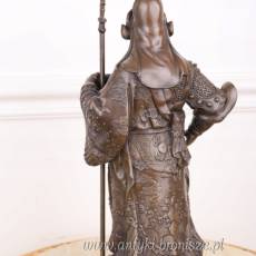 generał Guan Yu - SAMURAI figura z brązu