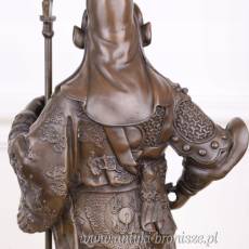 generał Guan Yu - SAMURAI figura z brązu