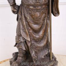 generał Guan Yu - SAMURAI figura z brązu