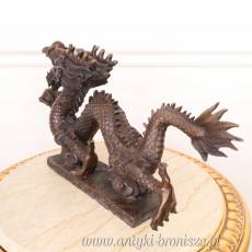 SMOK Z BRĄZU dragon DUŻY