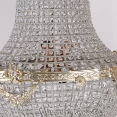 LAMPA ŻYRANDOL KRYSZTAŁ- gruszka 110 cm Fi 60 cm