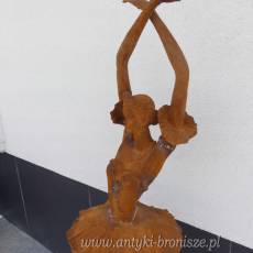 WYKOPEK - zardzewiała FIGURA BALETNICA