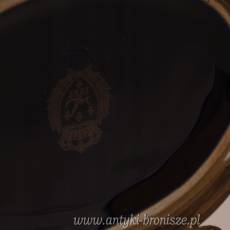 Bogaty wazon Porcelana z brązem, sygnowany KOBALT