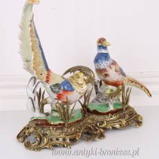 PAPUŻKI NIEROZŁĄCZKI PORCELANA Z BRĄZEM!