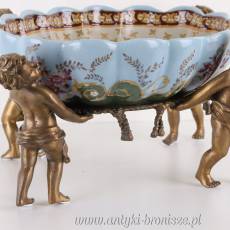PATERA Porcelana z Brązem NA ANIOŁKACH!