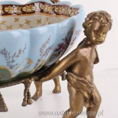 PATERA Porcelana z Brązem NA ANIOŁKACH!