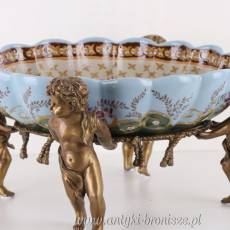 PATERA Porcelana z Brązem NA ANIOŁKACH!