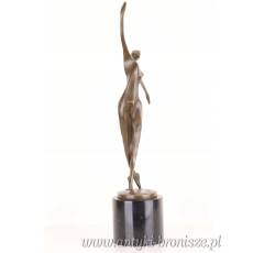 KOBIETA TANCERKA -NOWOCZESNA FIGURA Z BRĄZU