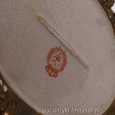 PATERA Porcelana z Brązem NA ANIOŁKACH! RED