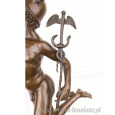 MERKURY - HERMES patron biznesu FIGURA Z BRĄZU