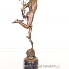 MERKURY - HERMES patron biznesu FIGURA Z BRĄZU