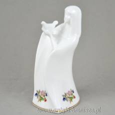 Celtycka Lady z gołębiem Royal Tara Irlandia lata 70te wys.16cm