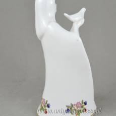 Celtycka Lady z gołębiem Royal Tara Irlandia lata 70te wys.16cm
