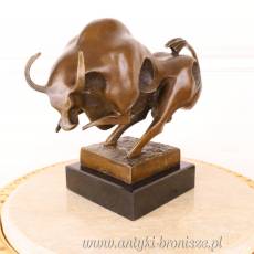 FIGURA Z BRĄZU -BYK WALL STREET