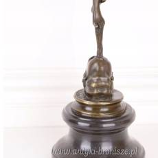 MERKURY - HERMES patron biznesu FIGURA Z BRĄZU 58MERKURY - HERMES patron biznesu FIGURA Z BRĄZU 58