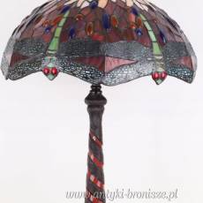LAMPKA nocna WITRAŻOWA tiffany KOLOROWE WAŻKI