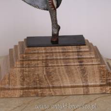 TANCERKA D.H chiparus SYGNOWANA brąz , alabaster