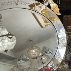 Weneckie lustro murano 90 x 73